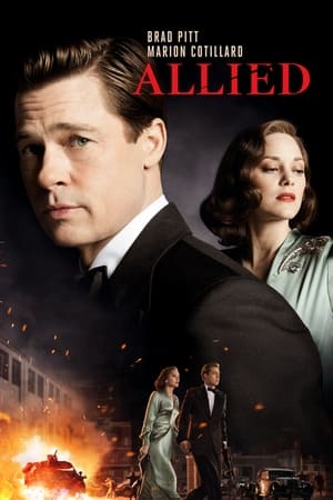 Allied 2016 Hindi Dual Audio [1.3GB] HD Poster Download - Filmyzilla