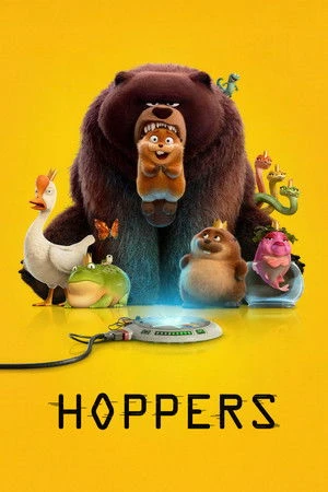 Hoppers 2026 Hindi (LiNE) - English Dual Audio HD Poster Download - Filmyzilla