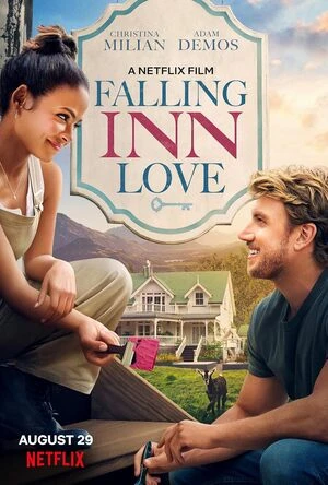 Falling Inn Love 2019 Hindi Dual Audio HD Poster Download - Filmyzilla
