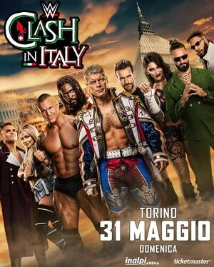 WWE Clash In Italy 2026 Hindi Dual Audio HD Poster Download - Filmyzilla