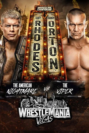 WWE WrestleMania 42 – Saturday 2026 Hindi - English Dual Audio HD Poster Download - Filmyzilla